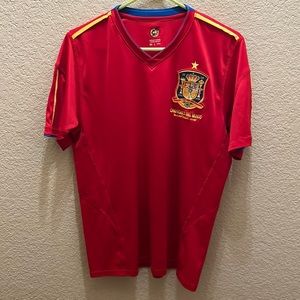 Spain jersey World Cup 2010 Men’s Large